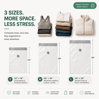 FurMi™ Travel Compression Bags