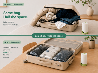 FurMi™ Travel Compression Bags.