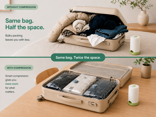 FurMi™ Travel Compression Bags.